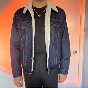 Blue Denim Sherpa Jacket Levi’s